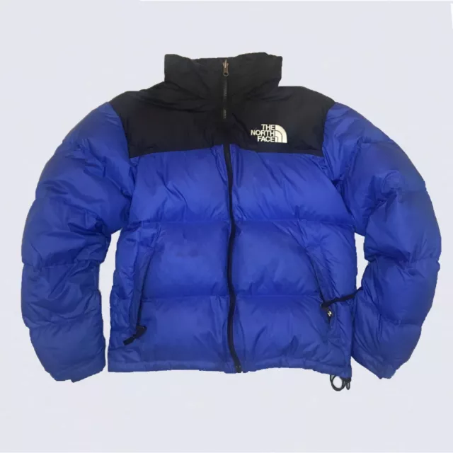 mens The North Face Nuptse 700 puffer jacket down fill TNF blue small outdoors