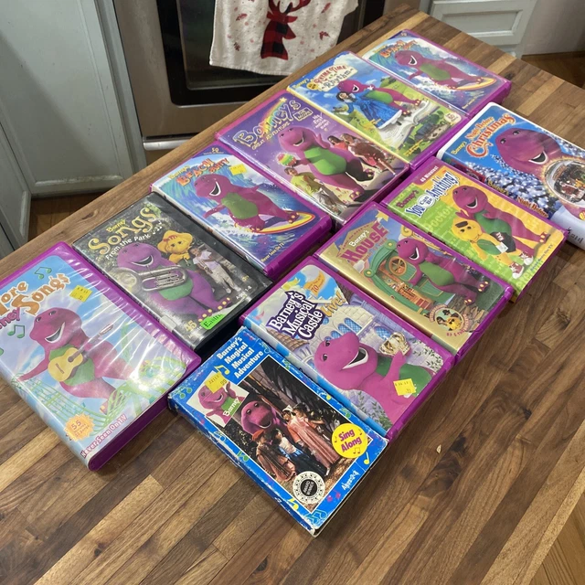 Rare Vtg Barney Vhs Lot Tapes Classic Collection Barney Friends 42714 Rare Vtg Barney Vhs Lot Tapes Classic Collection Barney Friends 42714