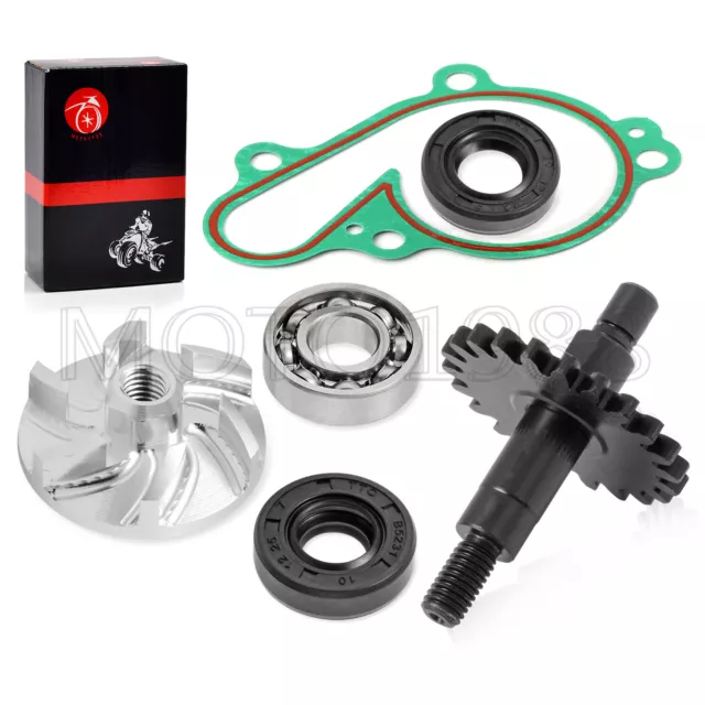 Water Pump Rebuild Kit for Yamaha YZ125 1998-04 Impeller Shaft Gear Bearing Seal