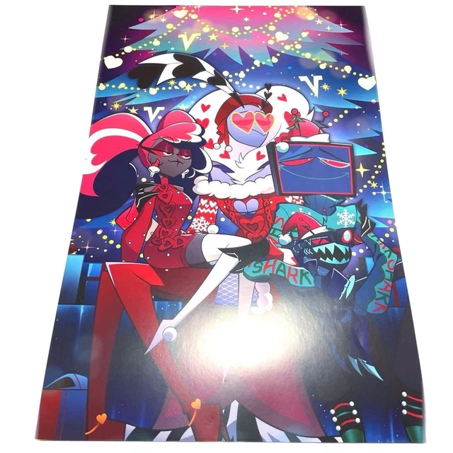 HAZBIN HOTEL - THE VEES - HOLIDAY 2025 POSTER $93.16 - PicClick