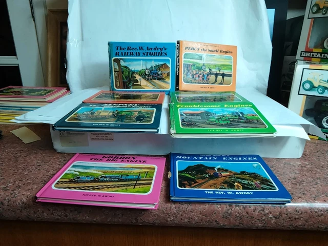 VINTAGE THOMAS THE Tank Engine And Friends Books X 8 All Hardbacks Some ...