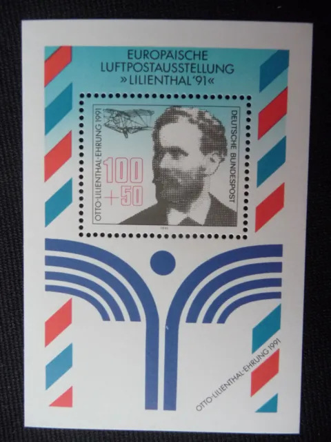 Briefmarken BRD Block 24, postfrisch, Europäische Luftpostausstellung - top erh.