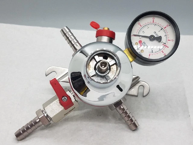 Micro Matic Premium Secondary Regulator Low Pressure, 0-60 PSI 1 Gauge 8011X-PP