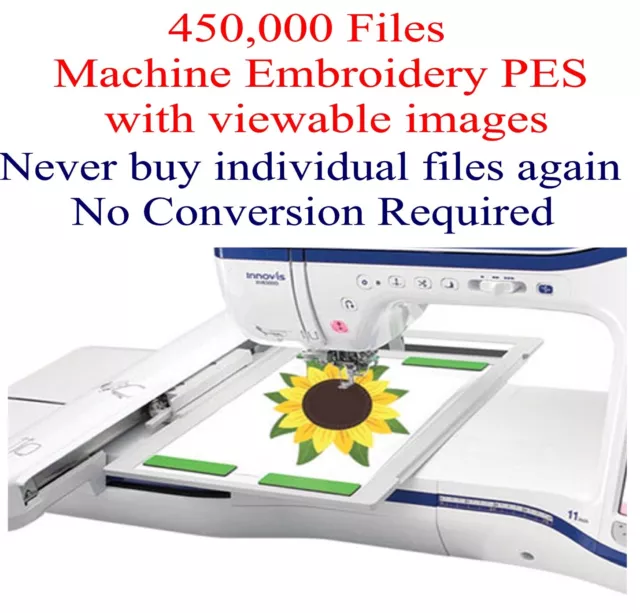 144 PES files - 48 AllOver Machine Embroidery Quilting Designs on USB