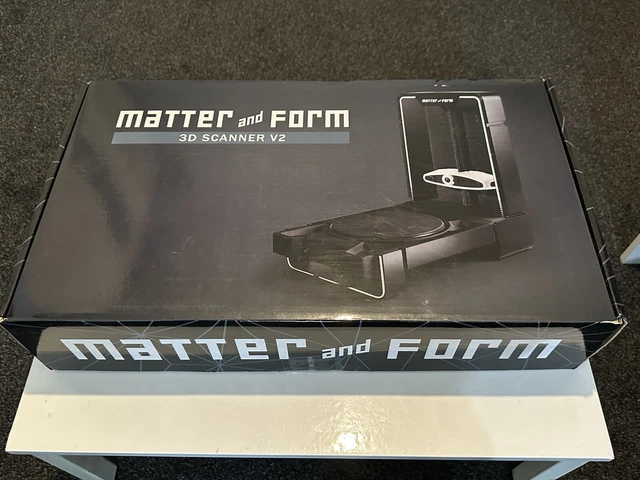 Matter Scan MATTER AND FORM 3D SCANNER v2 with Quick scan Laser 0.25mm resolution ...