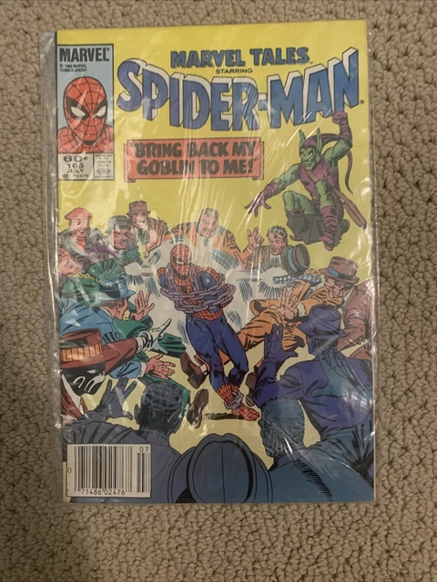 Marvel Tales #165 Marvel (1984) VF- Newsstand,Green Goblin 1st Print Comic Book