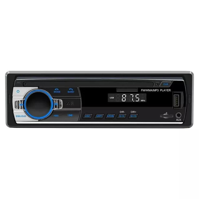 1Din Autoradio Bluetooth Voiture USB Aux-In FM MP3 Stéréo Lecteur Car Radio