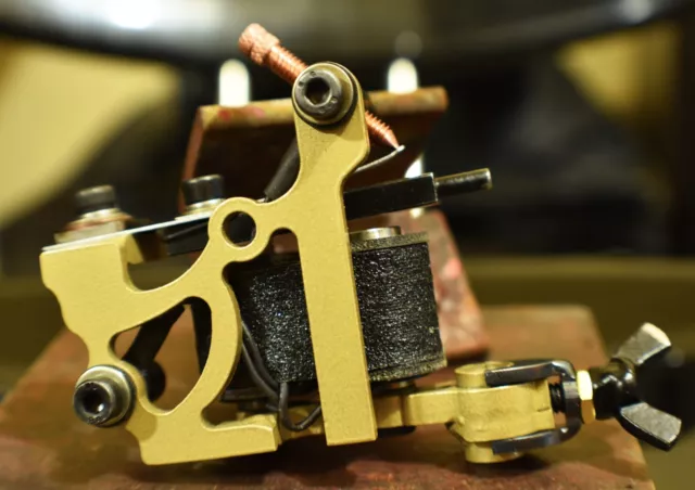 Handmade tattoo machine Big liner 7rl-18rs, Running 135-140Hz @ 4.5 V Unloaded