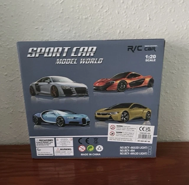 1:20 SCALE SPORT Car Model World RC Radio Control Toy Car with ...