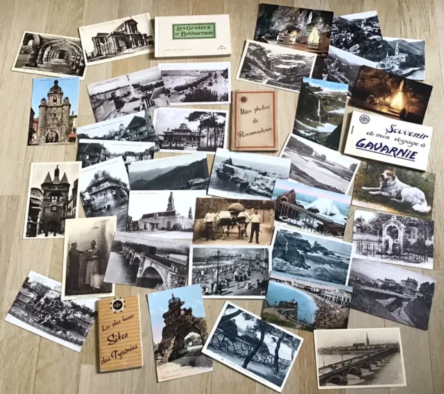 Cpa Lot Cartes Postales Anciennes France Sud-Ouest Biarritz Bordeaux Pyrénées…