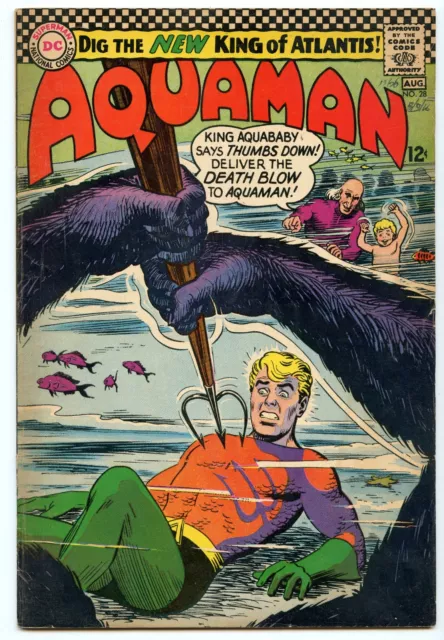 Aquaman 28 (Aug 1966) VG (4.0)