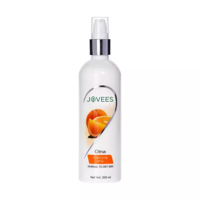 JOVEES Herbes Agrume Démaquillage Lait Avec Amande pour Normal À Sec Peau 200ml