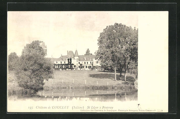 CPA St.-Leger-sous-Beuvray, Le Chateau Coucley