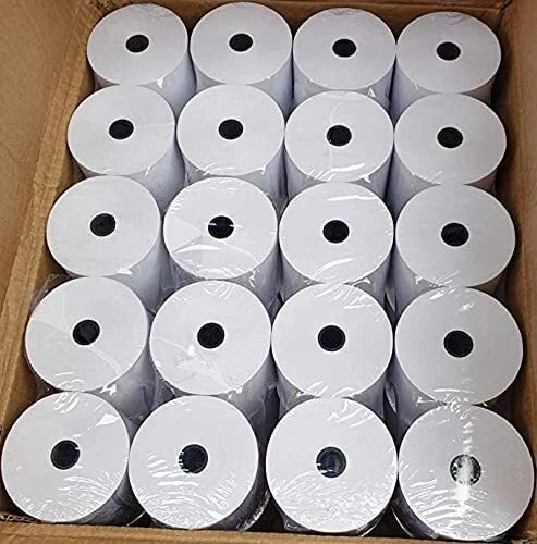 20 rotoli di rotoli di carta termica premium 80 x 80 mm, ricevuta per EPOS POS,