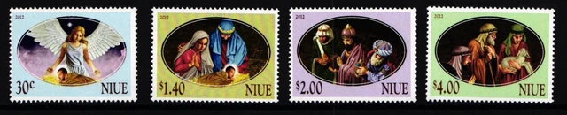 Niue 1202-1205 postfrisch Weihnachten #II080
