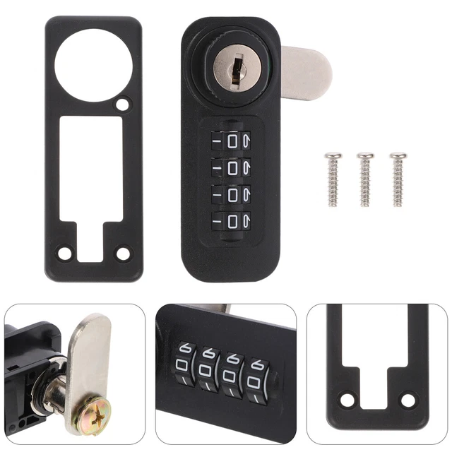 DIGIT CABINET LOCK Gate Locks Outdoor Fence Combination Cam £9.78 ...