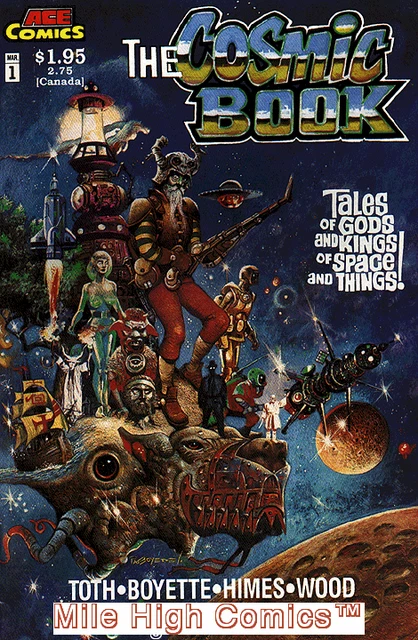 COSMIC BOOK (1986 Series) #1 Very Fine Comics Book