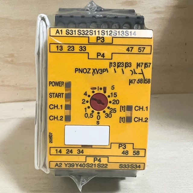 24V PNOZ XV3P 777510 Safety Relay For Pilz