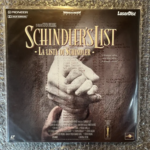 Schindler’s List - Laserdisc PAL ITALIANO