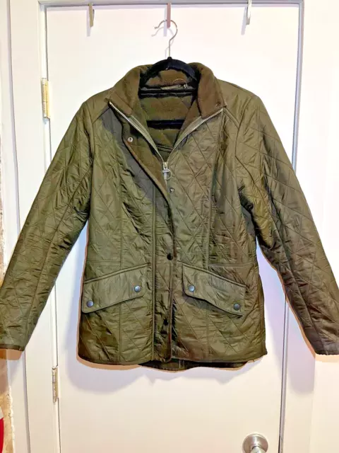 BARBOUR JACKET WOMEN S US 6 UK 10 NWOT Goldfinch Quilted Navy Blue 148.77 PicClick