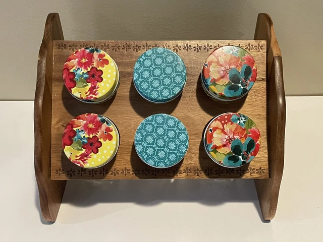 SPICE RACK PIONEER Woman Brand New Unopened Floral Design 78.00 PicClick