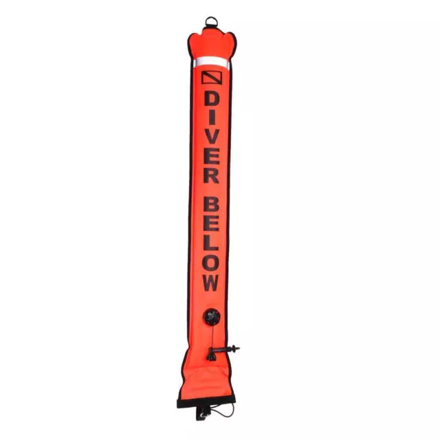 6ft Scuba Diving Wurst Signal Tube / Surface Marker Buoy SMB Gear