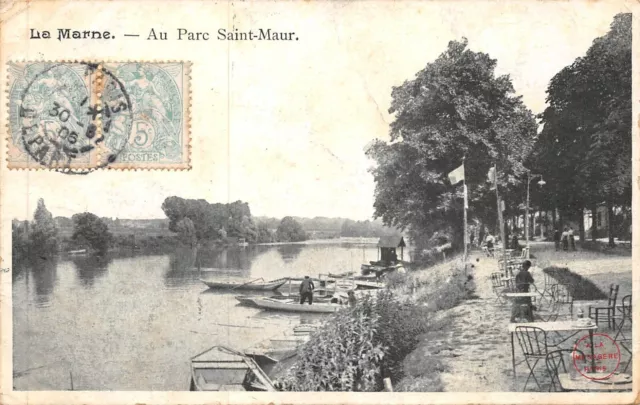CPA La Marne au Parc St-Maur (143108)