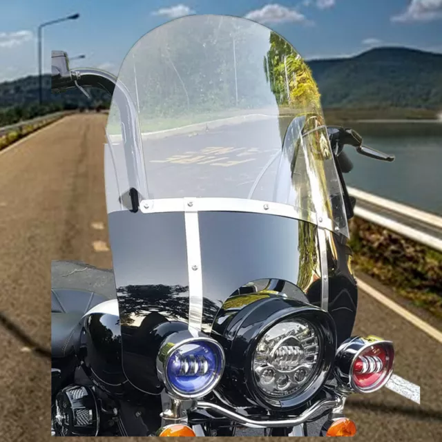 Motorrad Windschutzscheiben Cruiser Windschutzscheibe Für Harley Suzuki Yamaha