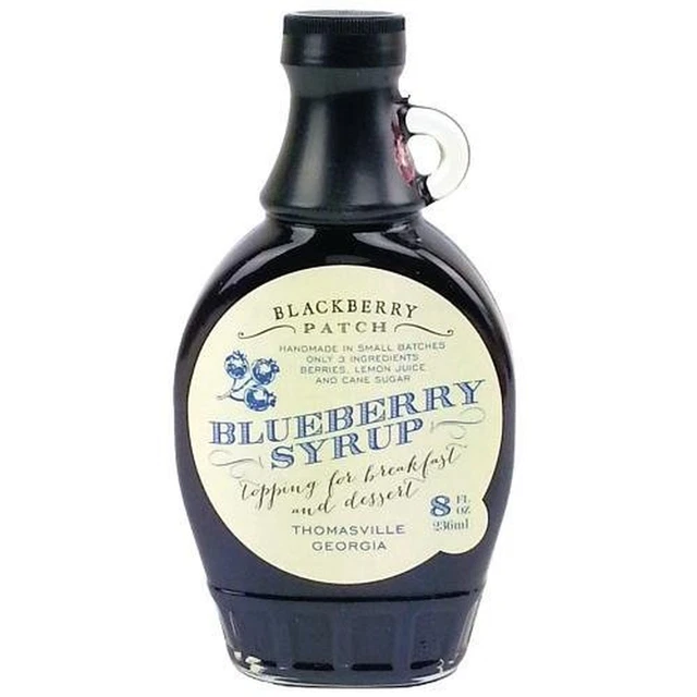 Blueberry Syrup 3 Ingredients - Blackberry Patch 8 Oz Bottle – Oprahs Favorite T