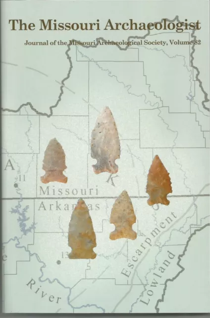 Missouri Indian Archaeology Book Forsyth MO St. Louis, MO Middle Archaic, V82c