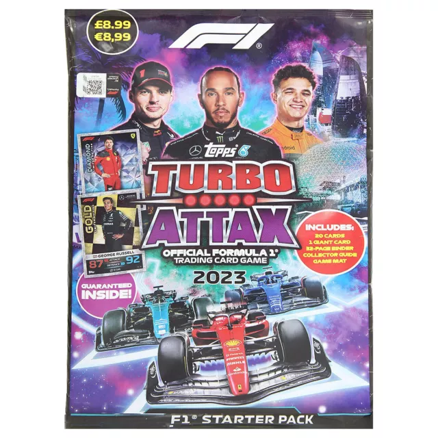 F1 Formule 1 Turbo Attax 2023 Officiel Topps Échange Cartes Lot Initial Album