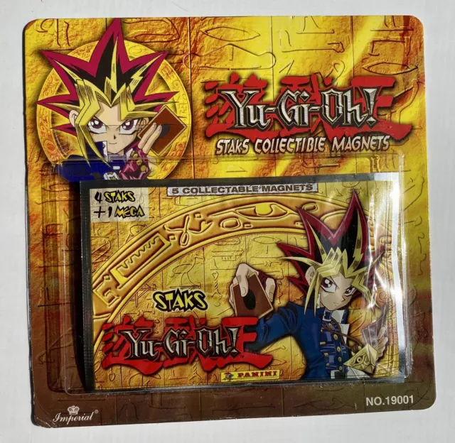 Lot of 9 Yu-Gi-Oh! Staks Collectible Magnets #1, 10, 26, 29, 39