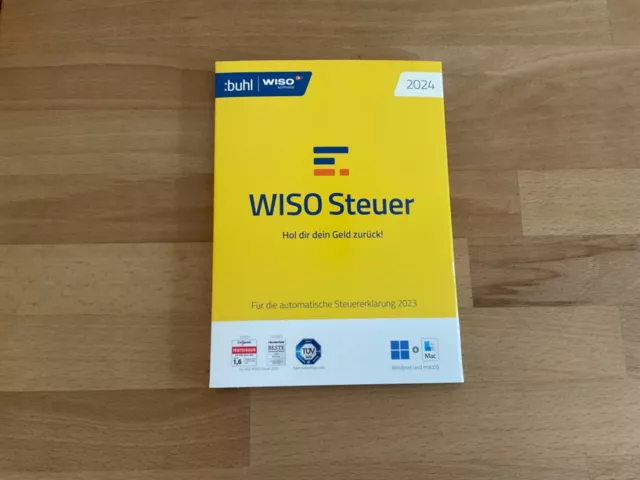 WISO Steuer 2024 für das Steuerjahr 2023 von Buhl, nicht registriert