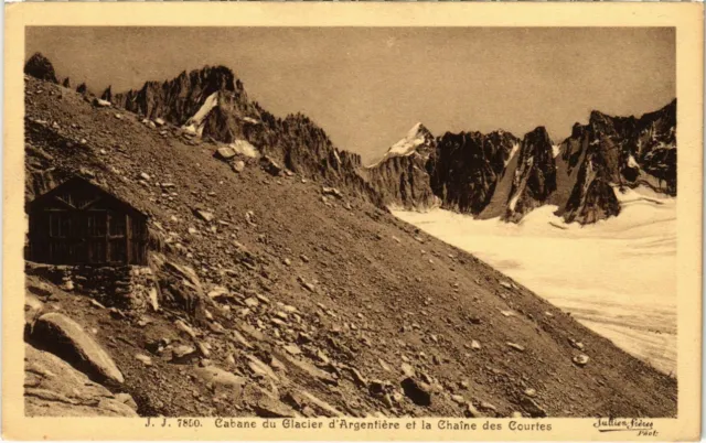 CPA Cabane du Glacier d'Argenteuil et la Chaine des Courtes (109303)