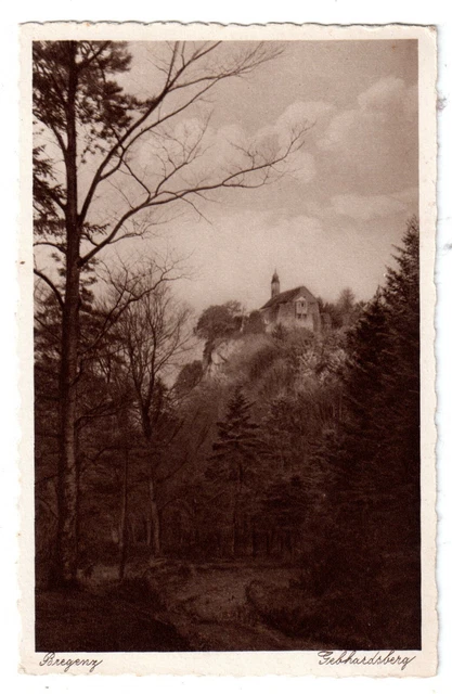 AK Österreich: Bregenz, Gebhardsberg, um 30er