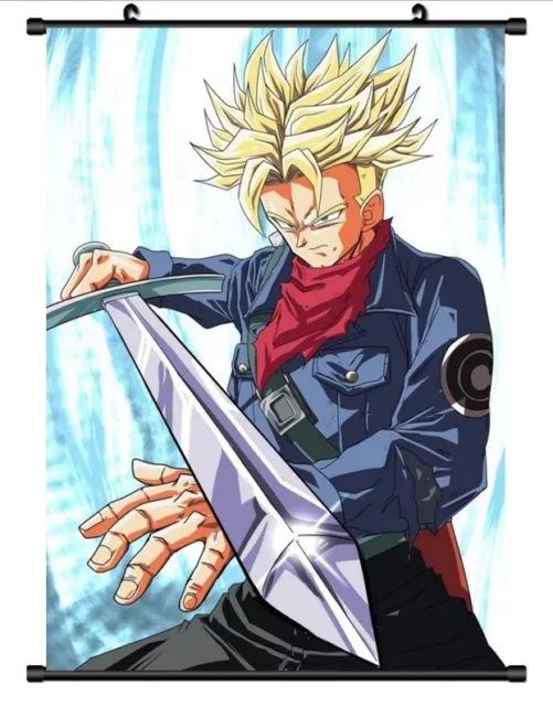 Hot Japan Anime Dragon Ball Z Trunks Home Decor Poster Wall Scroll 8"x12" PP228 - 1