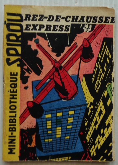Mini Story No 14 Ground Manhole Express Spirou No 1149 Piroton 1960
