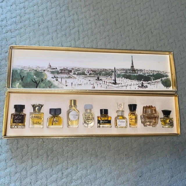 VINTAGE LES MEILLEURS Parfums de Paris £33.98 - PicClick UK