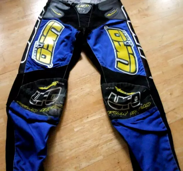 Vintage Ufo Yamaha Motocross Racing Trousers Pants 32W Eu50