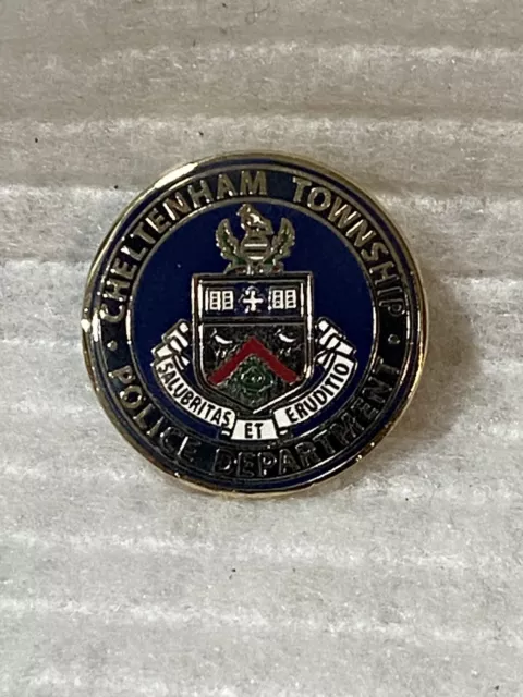 Cheltenham Township Pennsylvania Police Lapel Pin / Hat Pin / Tie Tac