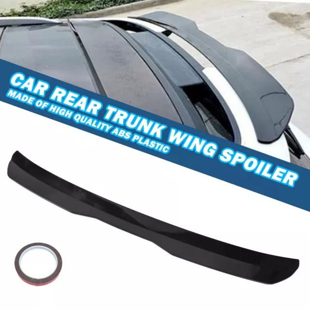 For Seat ibiza mk2 3 4 Rear Upper Boot Trunk Wing Roof Spoiler Glossy Black 99cm