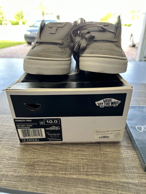 VANS GEOFF ROWLEY XL2 Skateboarding Vintage Skate Shoe. Near Mint