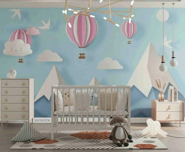 Papier Peint Mural 3D – Nuage, Montagne, Dragon, Motif N553, Autocollant, Sans Marque