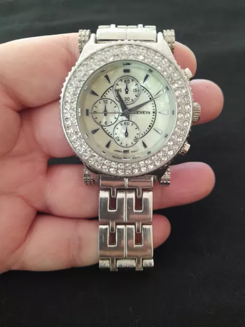 Geneva Women Watch With Bling