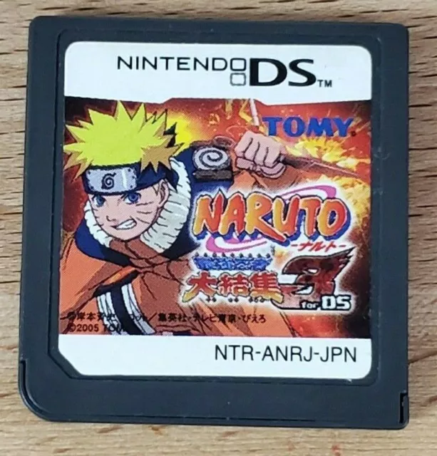 Naruto Saikyo Ninja Daikesshu 3 for DS Nintendo Japan 2005 for sale online
