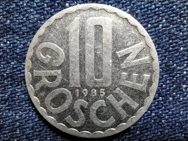 Austria 10 Groschen Coin 1985