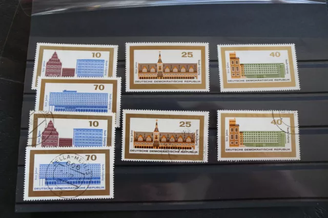 DDR 1965 BRIEFMARKEN "800 Jahre Stadt Leipzig", postfrisch/gestempelt, 696