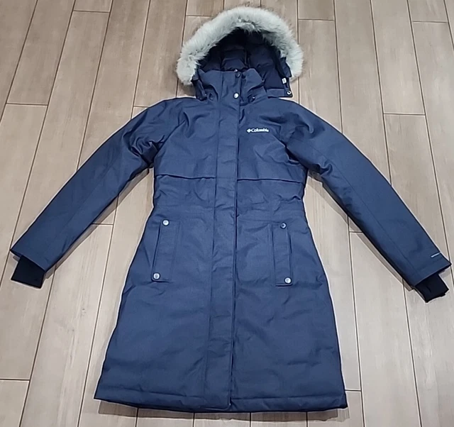 Columbia women's flurry run deals down long omni heat jacket