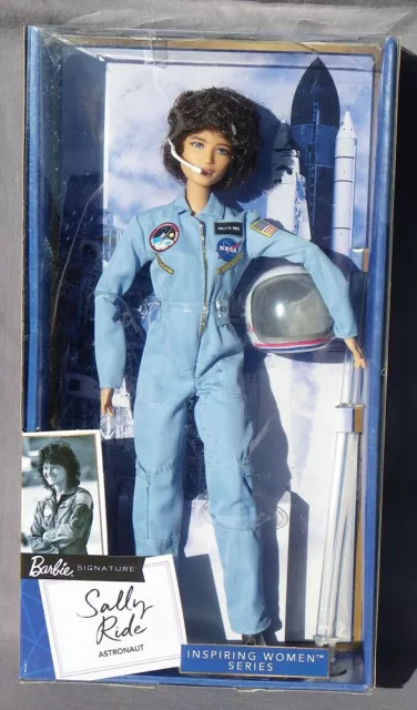 Barbie Sally Ride Astronaut Nasa Inspiring Women 2019 Mattel FXD77 Doll NRFB