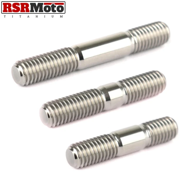 M8 TITANIUM EXHAUST & Inlet Manifold Studs 38mm 43mm 55mm 1.25